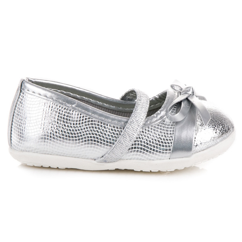 Bailarinas elásticas gris