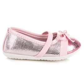 Bailarinas elásticas rosa