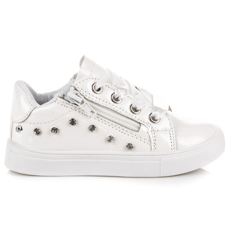 Zapatillas Blancas Con Cinta blanco