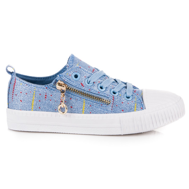 Zapatillas de niños Shiny azul