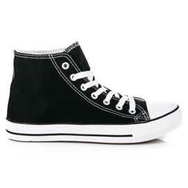 Seastar Zapatillas con cordones por encima del tobillo. negro Seastar Zapatillas con cordones por encima del tobillo. negro
