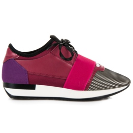 Zapatos deportivos de moda rosa