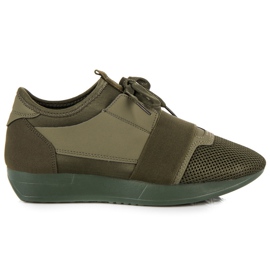 Zapatos deportivos de moda verde Zapatos deportivos de moda verde
