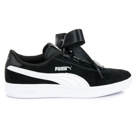 Puma Smash V2 Cinta Jr negro Puma Smash V2 Cinta Jr negro