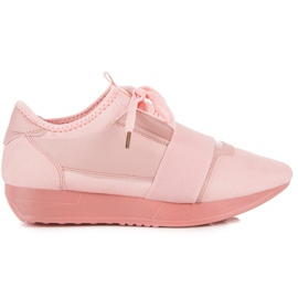 Zapatillas slip-on rosas