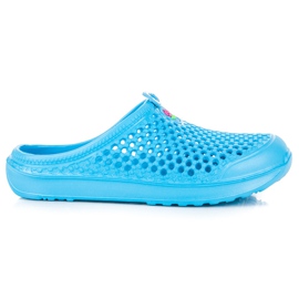 Pantuflas American Club azul