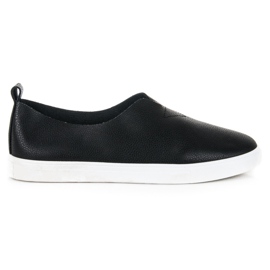 Zapatillas slip-on negras negro
