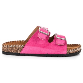 Seastar Babuchas ante con hebillas rosa