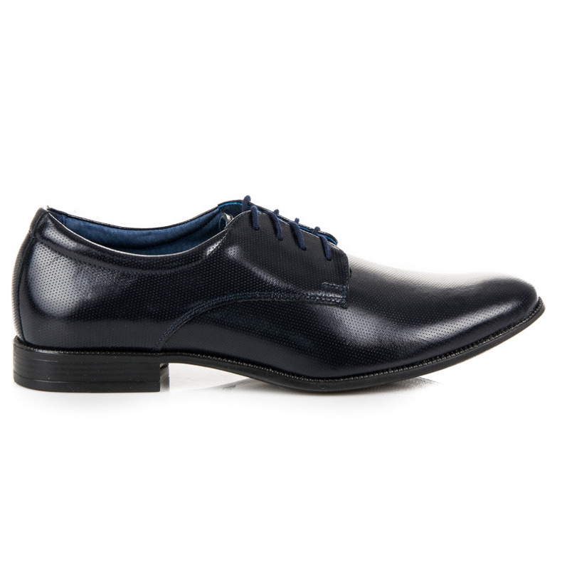 Zapatos De Cuero LUCCA azul