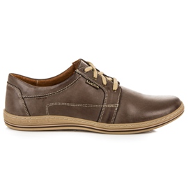 Zapatos lucca casuales con cordones marrón