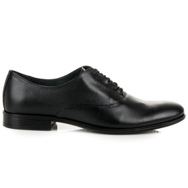 Zapatos de cuero Oxford LUCCA negro