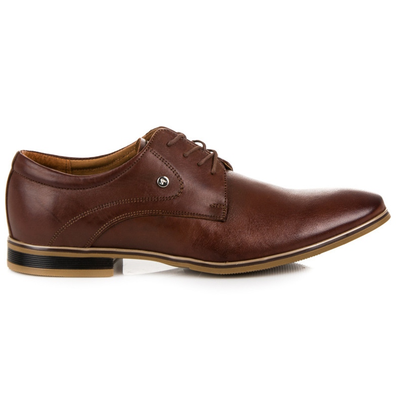 Mario Boschetti Zapatos elegantes para atar marrón