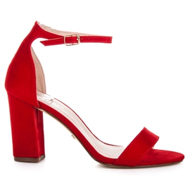 Seastar Sandalias abrochadas con hebilla rojo