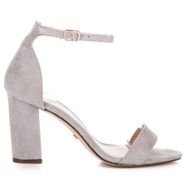 Seastar Sandalias abrochadas con hebilla gris