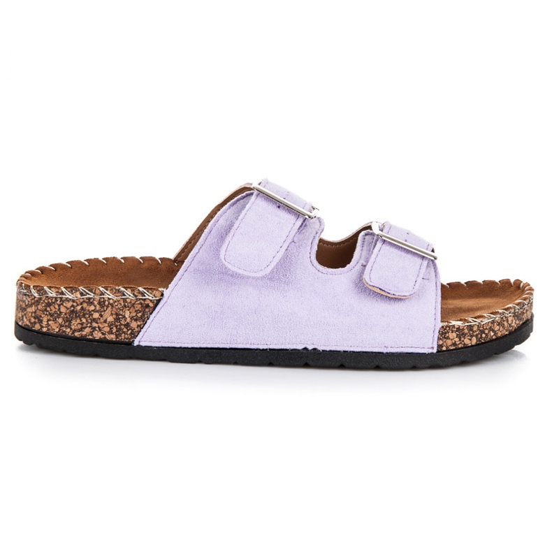 Seastar Babuchas ante con hebillas violeta