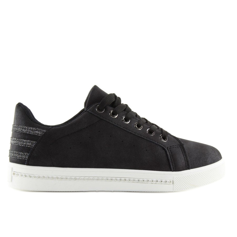Zapatillas de mujer negras SU09p Black negro