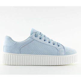 AX02 Zapatillas azules creepers azules