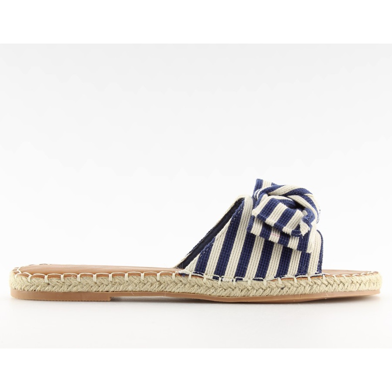 LL-133P D.BLUE Alpargatas slippers azul marino