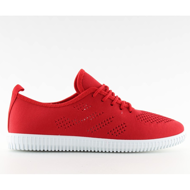 Rojo Zapatillas rojas de mujer LA10P Rojo