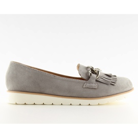 Gris Mocasines mujer gris G237 gris