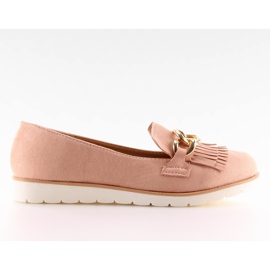Mocasines mujer rosa G237 rosa rosado