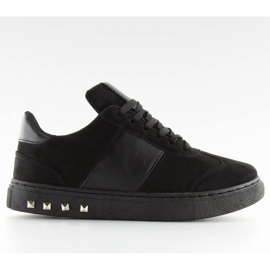 Zapatillas negras pastel mujer negro