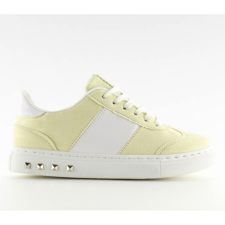 Sneakers mujer amarillo pastel C928-36 Yellow
