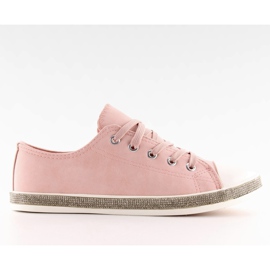 Deportivas rosas de mujer BM1950 Rosa rosado