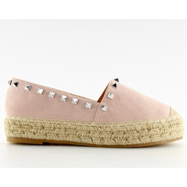 Alpargatas rosa para mujer 8333 rosa