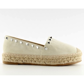 Alpargatas doradas para mujer 8333 oro dorado