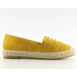 Amarillo Alpargatas con tachuelas amarillo 5481 Amarillo