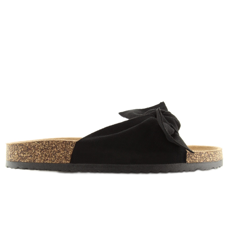 Suela de corcho negro negro