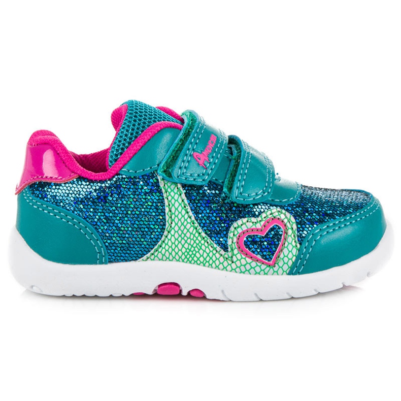 American Club Zapatillas americanas para niña verde