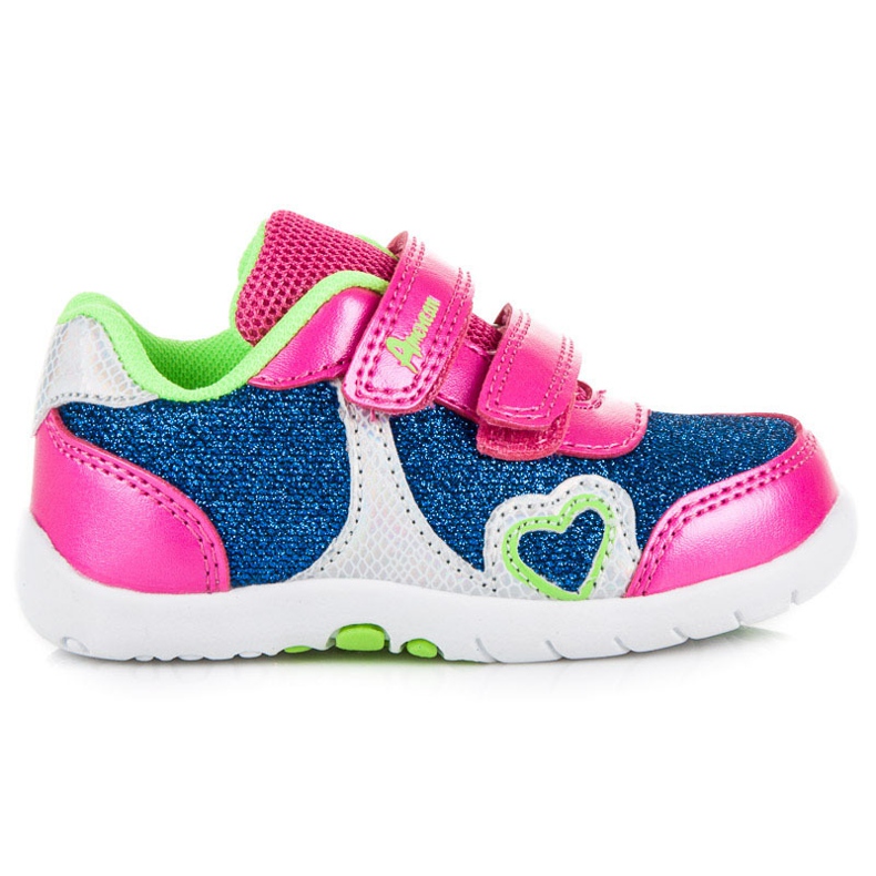 American Club Zapatillas americanas para niña rosado