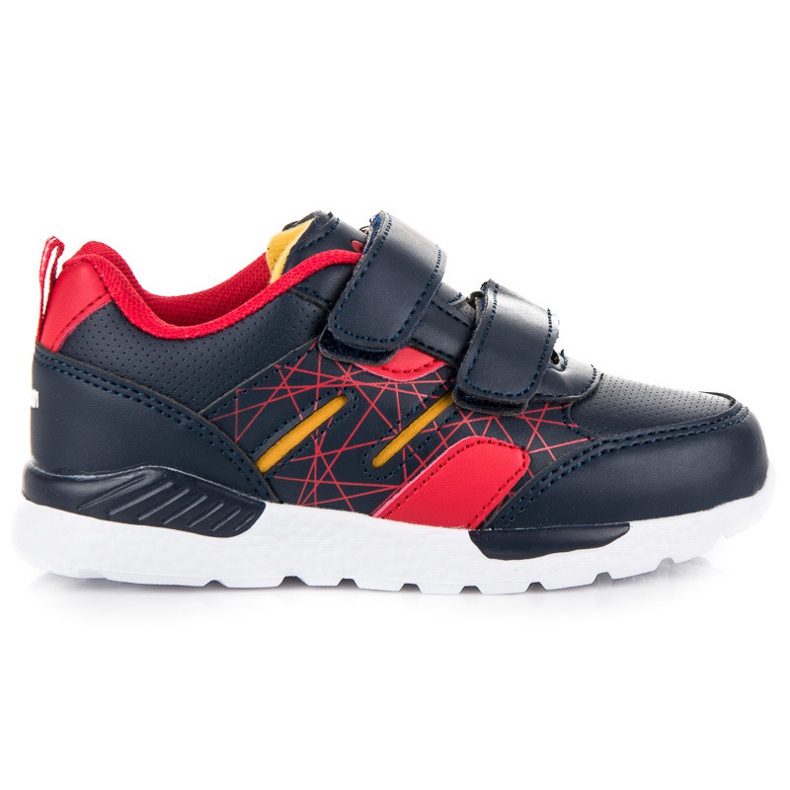 American Club Calzado de velcro americano azul
