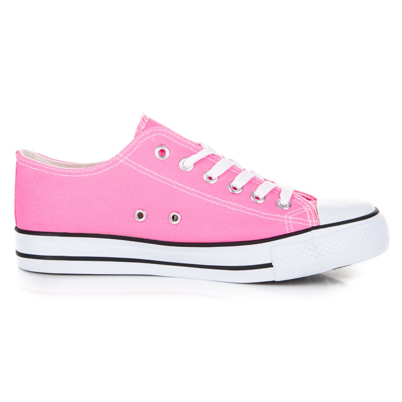 Fgm Paris Zapatillas clásicas de neón rosado