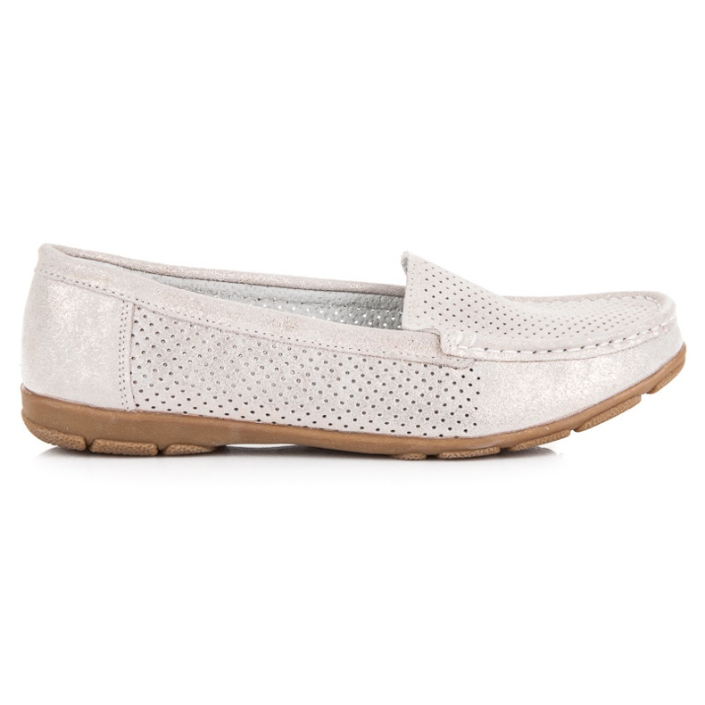 Mocasín vinceza piel calada marrón