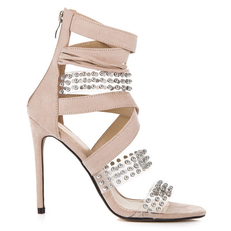 Sandalias sexy Sergio Todzi beige