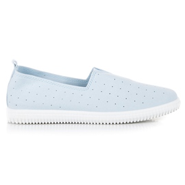 Seastar Slipons de ante azul
