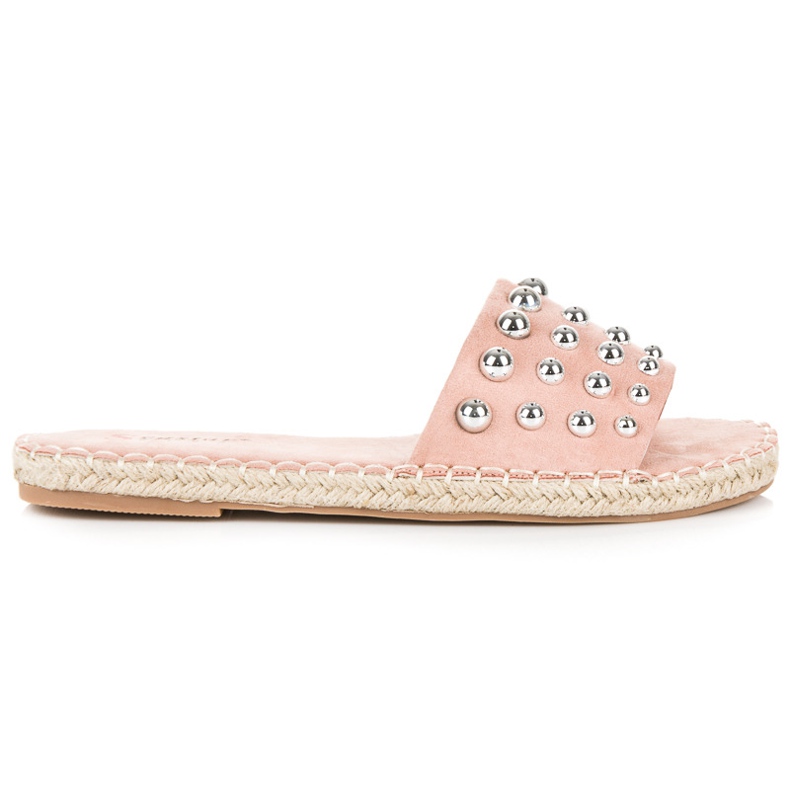Seastar Chanclas alpargatas ante rosado