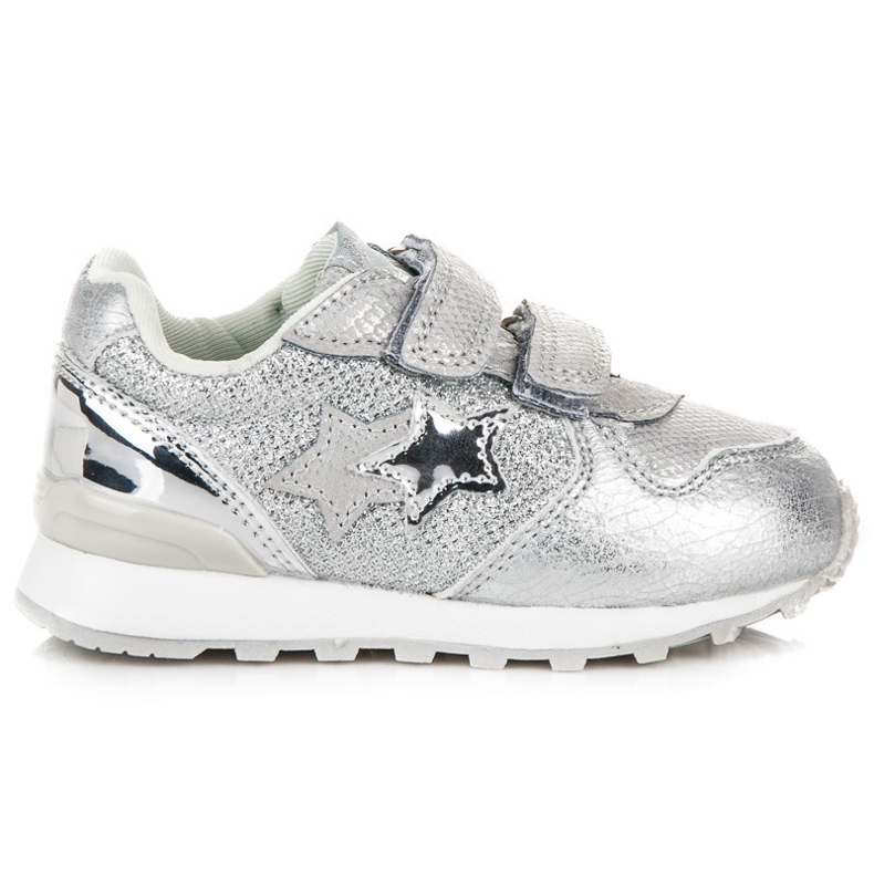 American Club Zapatillas De Plata Con Estrella Americana gris