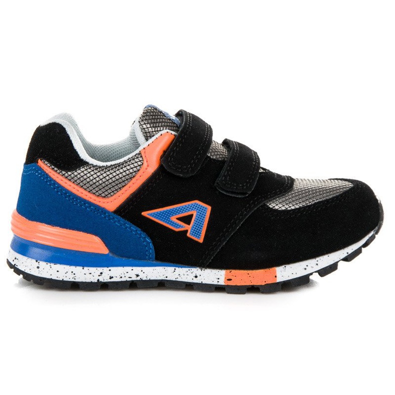 American Club Zapatillas americanas de velcro negro