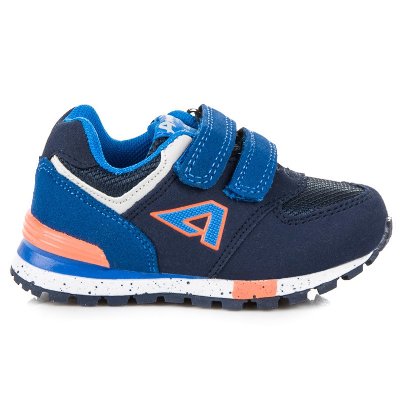American Club Zapatillas americanas de velcro azul