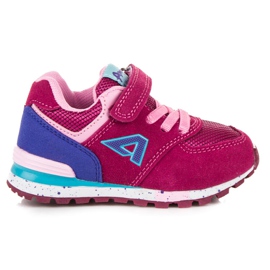 Zapatillas deportivas American Club para niñas rosado