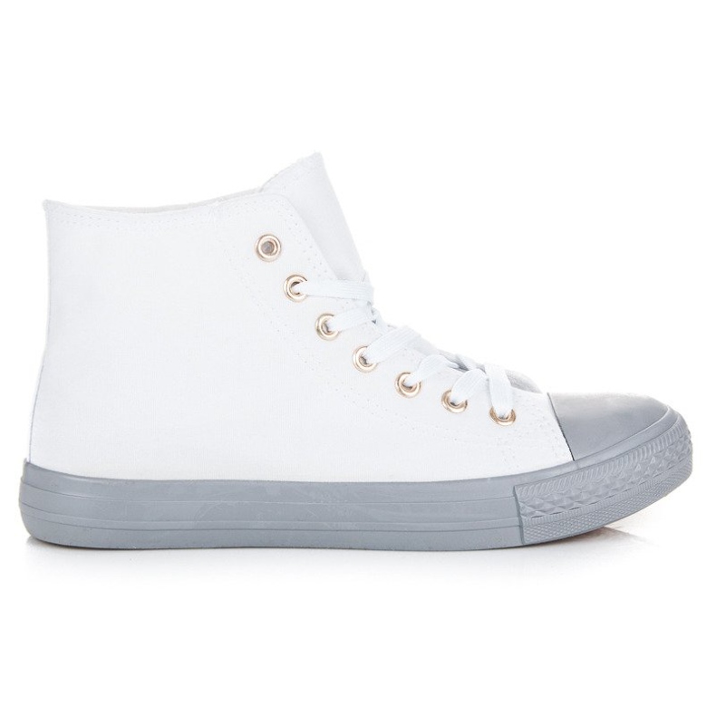 Coura Zapatillas sobre el tobillo blanco Coura Zapatillas sobre el tobillo blanco