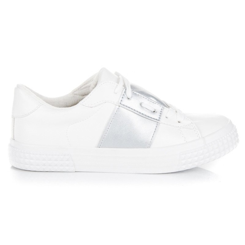 Zapatillas blancas de moda blanco