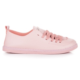Seastar Zapatillas Atadas Rosas rosado