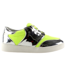 Neon-mirror GQ2336 Zapatillas deportivas amarillas amarillo