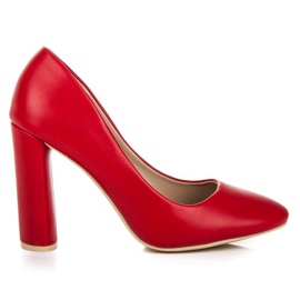 Bombas rojas clásicas rojo