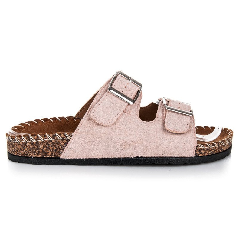 Seastar Babuchas ante con hebillas marrón Seastar Babuchas ante con hebillas marrón